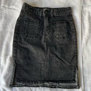 Denim skirt